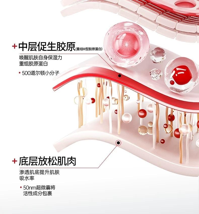【中国直邮】 韩国 赫诗琴 童颜胶原炮灌注面膜 深层补水 提拉紧致 水解胶原蛋白 熬夜急救 23g×5片/盒【皮肤科推荐】