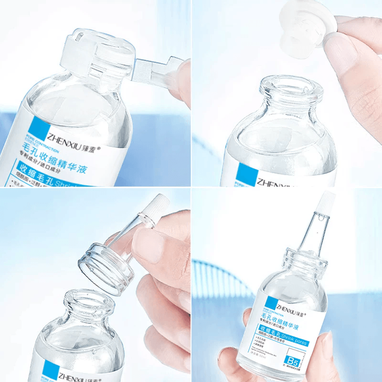 臻羞 B5毛孔収縮美容液 32ml/本 毛穴収縮 保湿 黒ずみ・ニキビ・角栓ケア フェイシャルトナー 男女兼用 3