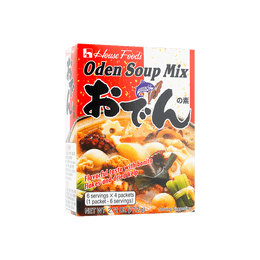 日本HOUSE FOODS好侍 关东煮汤料包 77.2g