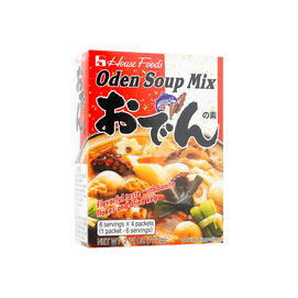 Oden no Moto- Oden Soup Mix , 6 Servings *4 Packets, 2.72 oz