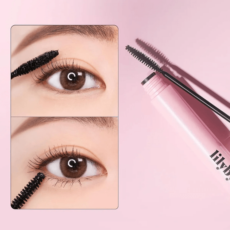 アイケア miyumiyumanamana Lilybyred Am9 to Pm9 Infinite Mascara, #01 Long and Curl, 0.25 oz