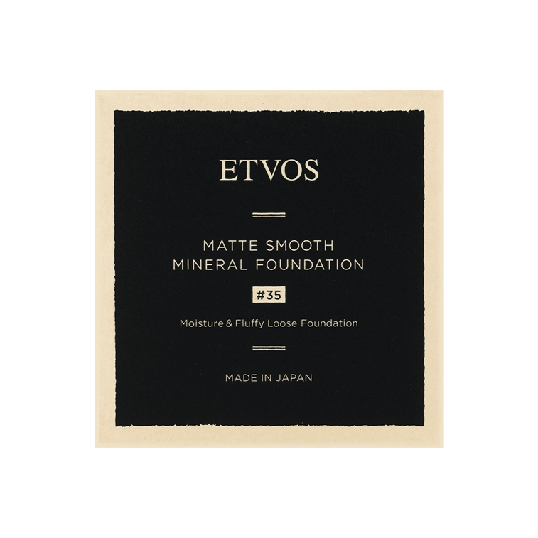 日本 ETVOS 哑光无瑕防晒矿物蜜粉粉底 控油小黑盖定妆散粉 SPF30/PA++ #35 4g 孕敏可用 【春楠老师推荐】 4