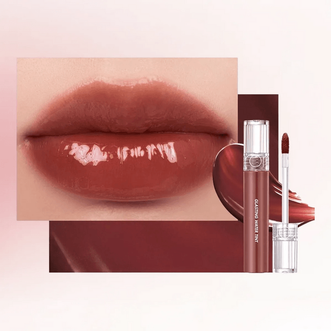 韩国ROM&ND柔魅得 玻璃光水膜唇釉 水润透明不粘腻 持久持色染唇 4g #17 WOODY SUNSET 暖木夕阳