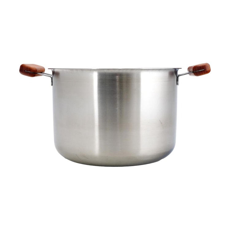 OSLO Stainless Steel Stock Pot, 9.4 inch 7.4 Quart Induction