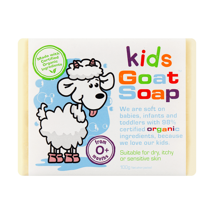 Kids Natural Goat Milk Soap 100g