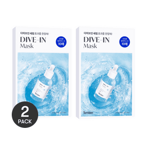Dive In Low Molecule Hyaluronic Acid Mask 27ml 20pcs【Value Pack】