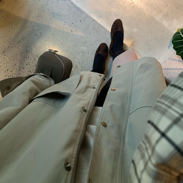 [캐나다 직배송] SCENARIO 빈티지 워크웨어 카키 재킷, 카키색, 프리사이즈 3