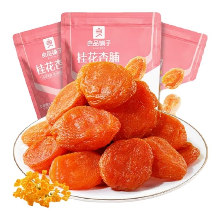 [중국 직송] 베스토레 오스만투스 살구 절임(100g*1봉지) 설탕에 절인 과일 스낵, 인기 식품, 말린 살구 스낵 3