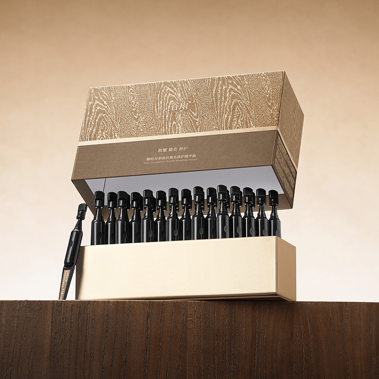 Ginseng Firming Concentrated Essence - Anti-Aging Serum  - 30 Ampoules Total Each 1.5ml 5