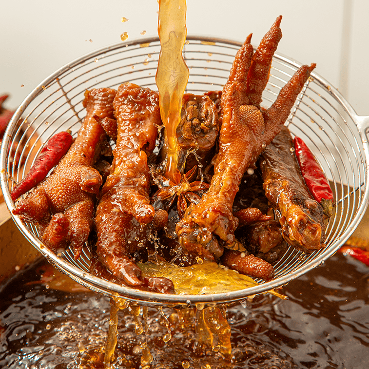 [중국 직배송] 슈샹 흑오리 매운 조림 양념 100g*2봉지, 정통 사천식 달콤매콤 조림 양념 5