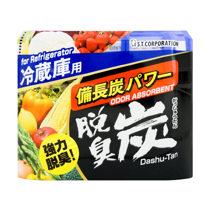 ST Dashu-Tan Désodorisant pour réfrigérateur 140g Charbon Binchotan