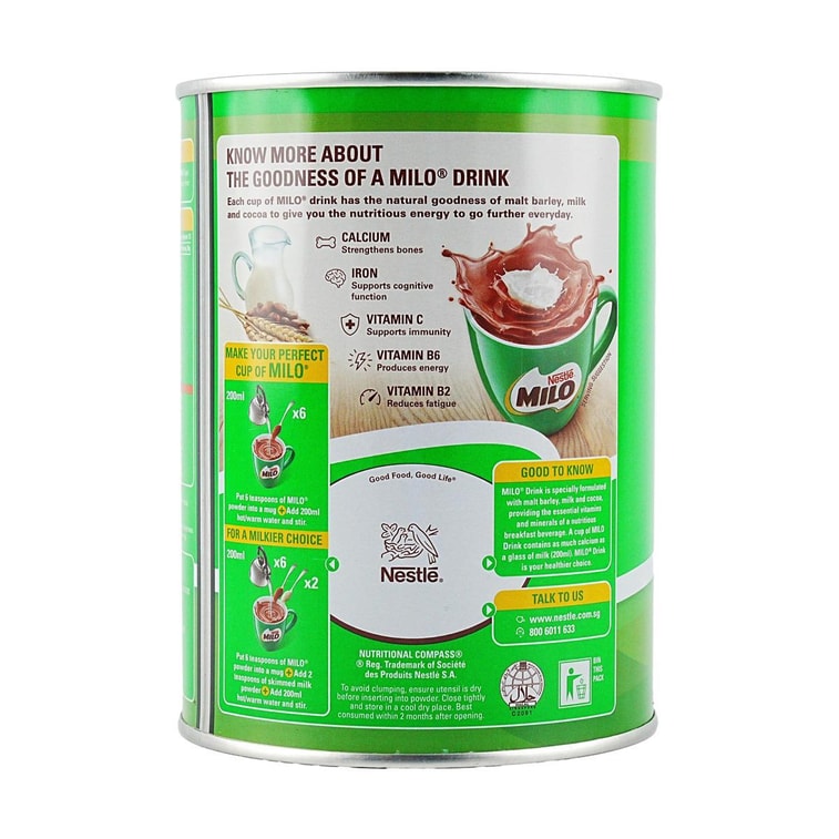 Milo Chocolate Malt Beverage Mix, 14.11 oz 6