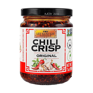 Chili Crisp, Original Flavor, 7 oz【Four-Stage Slow-Fried · Vegan】