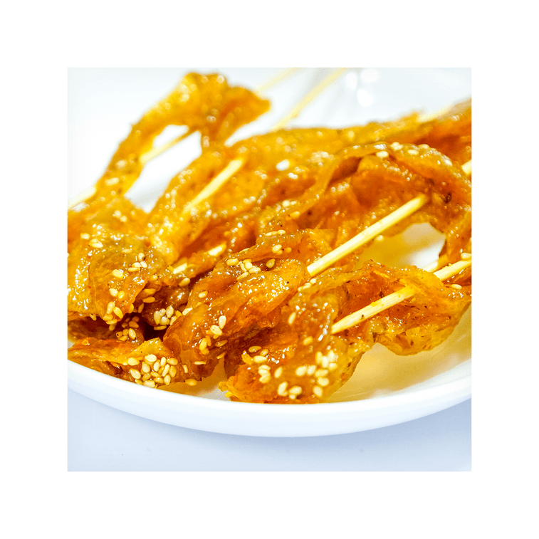 달콤하고 매운 참깨 콩 꼬치, 5.11oz 3