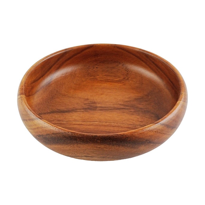 韓國NICOTT 木碗優格碗 木質餐具 水果碗 大號 18.5 x 5.5cm