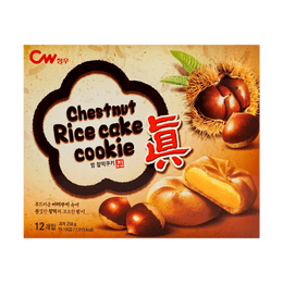 Chestnut Rice Cake Cookie 12pc 258g