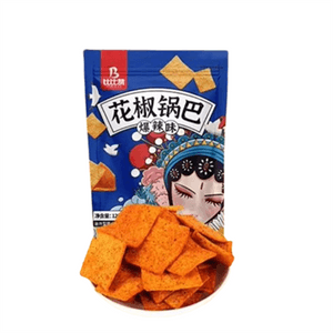 Pepper and Puffed Rice with Spicy flavor 128g per bag