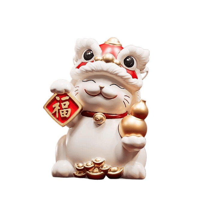 【中国直邮】 凯斯 招财猫摆件开业礼物*1个