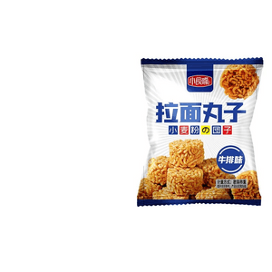 Fried Noodle Bites Crispy Snack, Steak Flavor‑4pcs