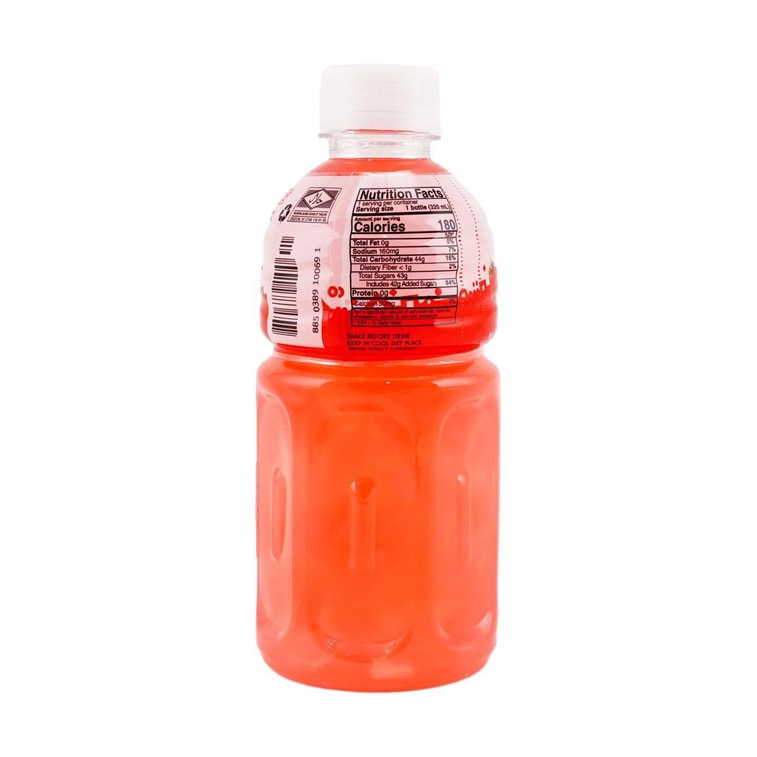 泰國MOGU MOGU 果汁椰果飲料 草莓口味 320ml 6