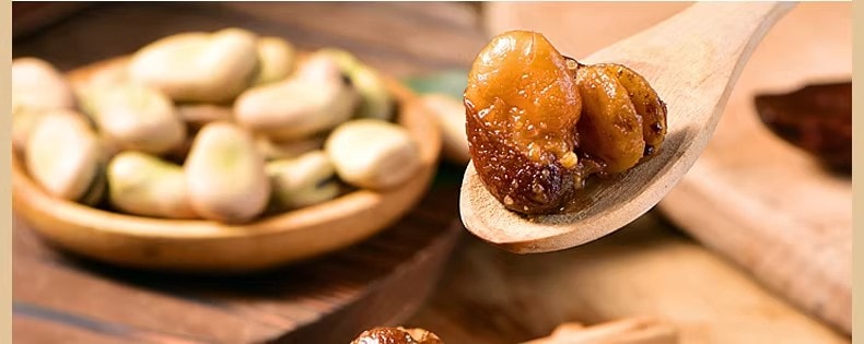 【中国直邮】 百年吴府记 老醋蚕豆【原味+香辣 混合装458g*1】酸甜酥脆四川特产零食休闲炒货小吃兰花豆包装