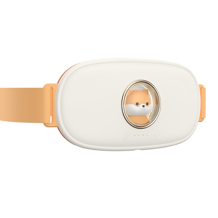 【중국 직송】 Muxiang 우주 캡슐 온열 자궁 벨트 (여아용) 생리통 완화 마사지기 온찜질 허리 온열 자궁 벨트 (아이보리 화이트) 7