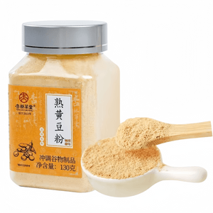 Mature Soy Powder Instant Glutinous Rice Mochi Soy Milk Powder Baking Ingredient 130g*1 Can