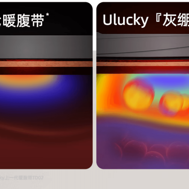 【中国直邮】 福牌 灰绷带暖宫腰带大姨妈肚子疼神器痛经温灸月经送女朋友礼物  曼塔紫一个装