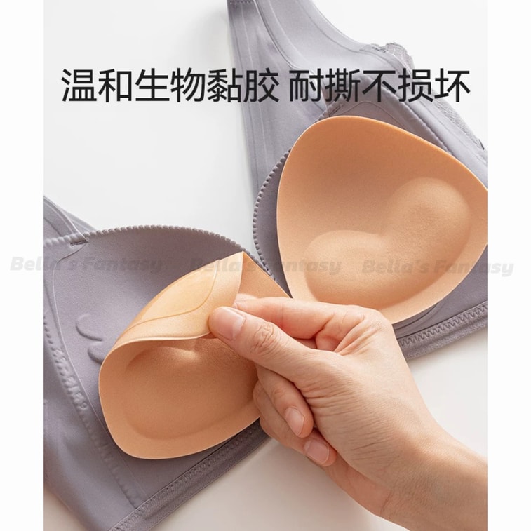 Bella's Fantasy Self-adhesive Invisible Breast Pad Thickened Bikini Breast Pad Insert Sponge Women's Lingerie 1Pair 2pcs 3