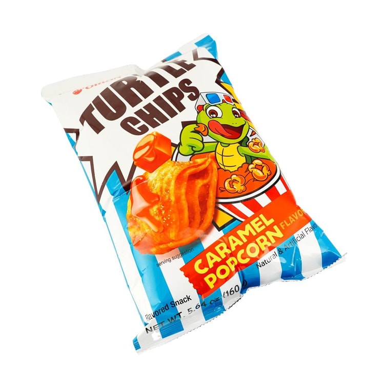 Turtle Chips Caramel Popcorn Flavor, 5.64 oz【 Yami Exclusive】 6
