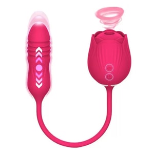 New product: Rose Garden for Women Suction Stretchable Double-Head Vibrator