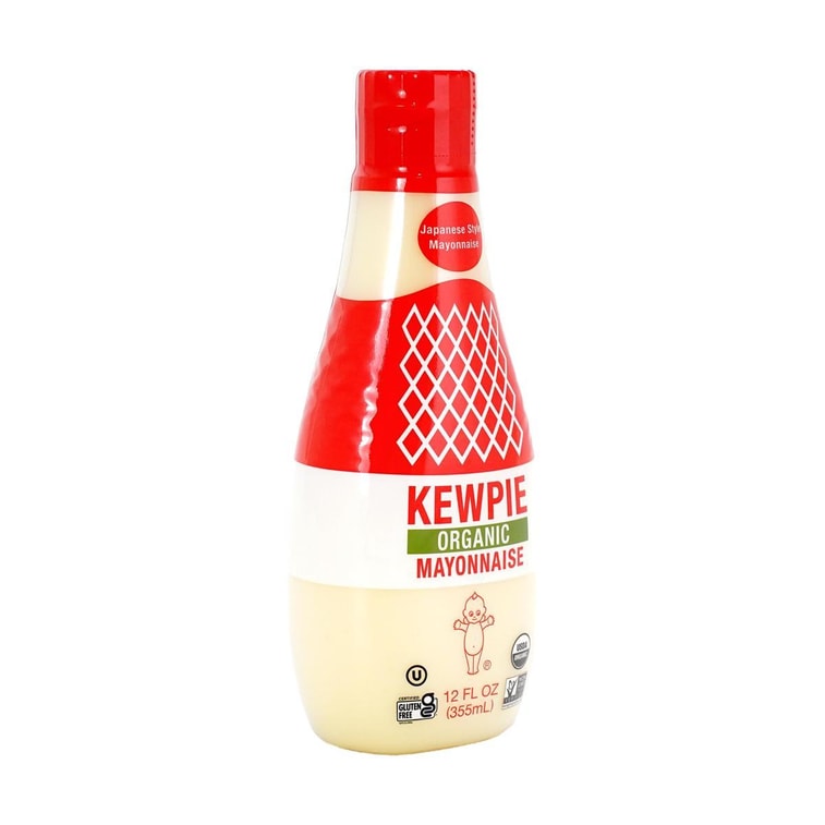 日本KEWPIE丘比 有机蛋黄酱 美乃滋 355ml【寿司水果蔬菜沙拉酱】 3