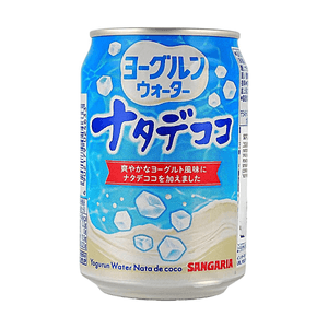 日本SANGARIA三佳利 椰果乳酸菌风味饮料 280g【Q弹椰果粒 清爽酸奶风味】