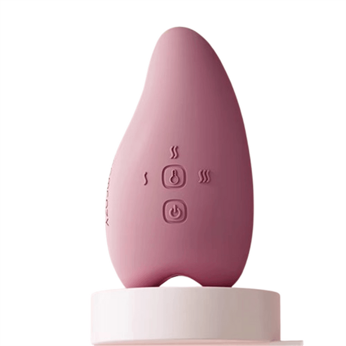 【中国直邮】 美国 Momcozy 乳房按摩仪缓解涨奶疼痛 哺乳期产后催奶胸部硬块乳腺疏通 豆沙红款1个