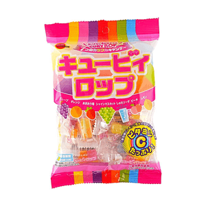 日本BOURBON波路梦 Cuby Rop七彩方块水果糖 112g 【7种口味】【富含维生素C】