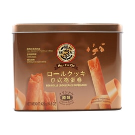 徐福记 日式鸡蛋卷 罐装 420g【酥脆上头超好吃】
