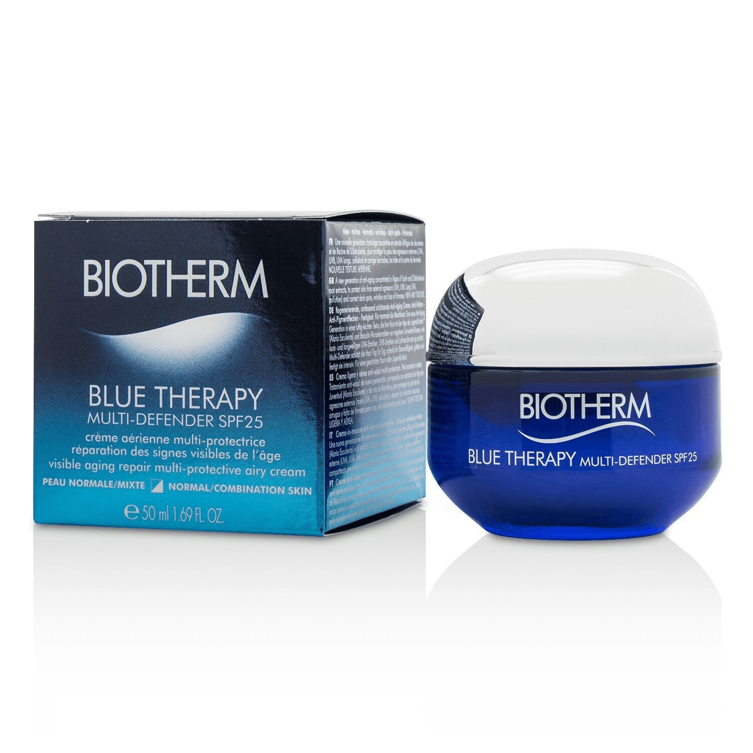 ビオテルム （Biotherm）ブルーセラピー マルチディフェンダー SPF25 香港直送】ビオテルム ニュー ブルー ソース フェイス クリーム デイ