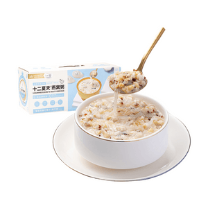 Bird's Nest Porridge, Oatmeal and Milk Flavor, 8.89 oz * 6 Bowls