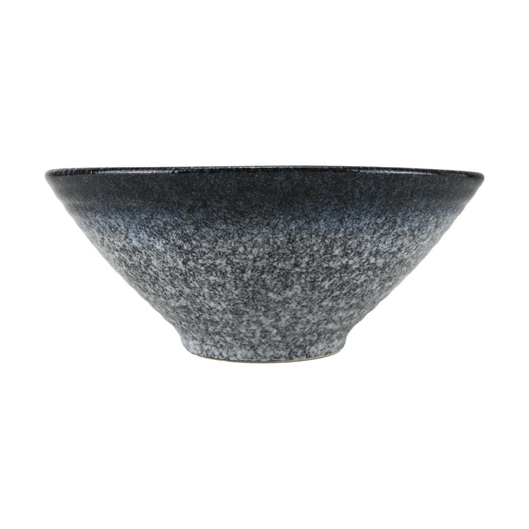 川岛屋 日式拉面碗 复古斗笠碗高级感陶瓷大碗 汤碗泡面碗面条碗 宝石蓝 23cm 4