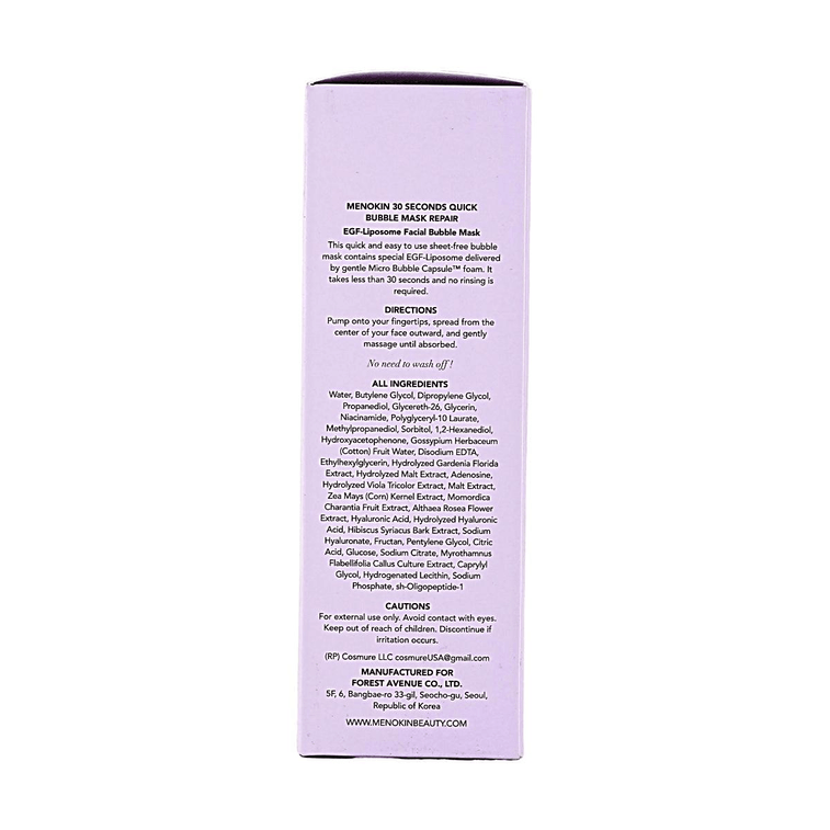 30 Seconds Quick Bubble Mask, Repair, 3.21 fl. oz.【Park Bo-young's Pick​】 10