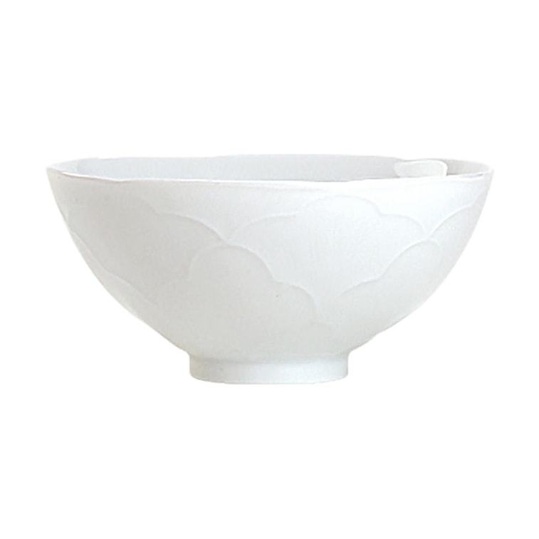 Service à vaisselle en céramique Jingdezhen Bol à riz, Set de 6 bols de 11,4 cm 3