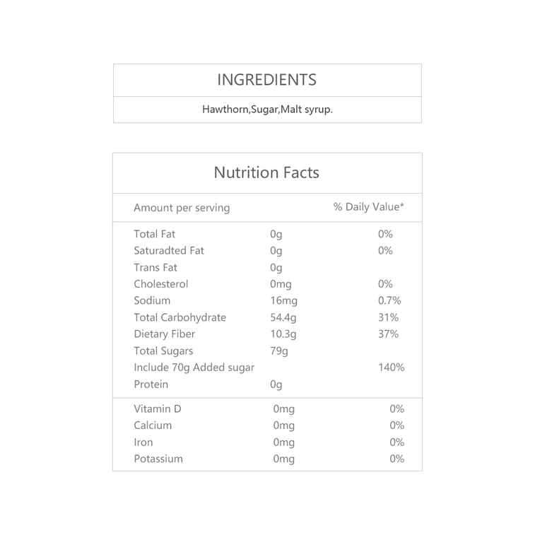 YI-MENG Commune Hawthom Rolls 280g 7