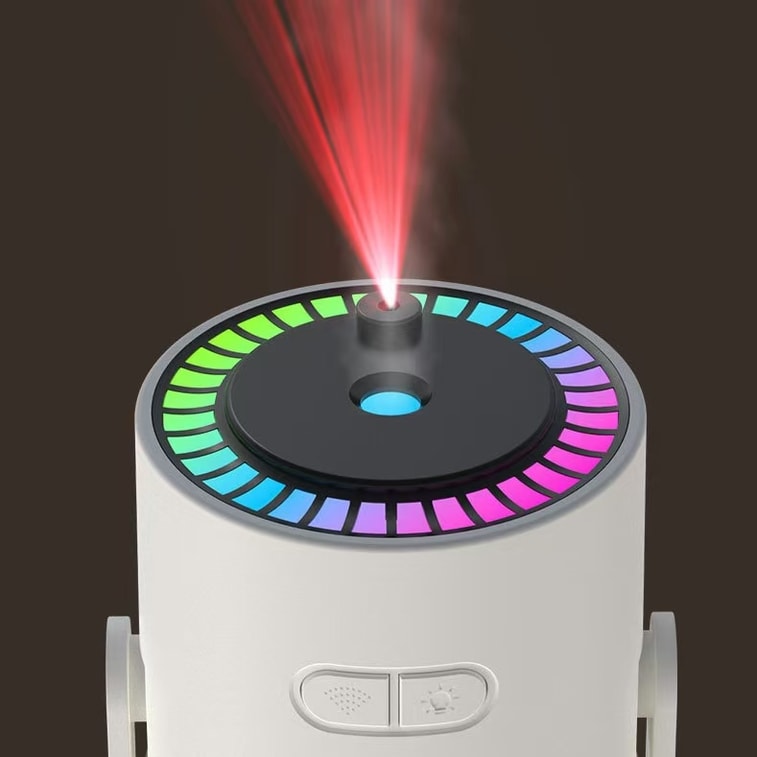 中國 LLD樂樂多 【光與霧的浪漫結合】可搖頭星空燈幻彩加濕器 粉紅色 1件 4