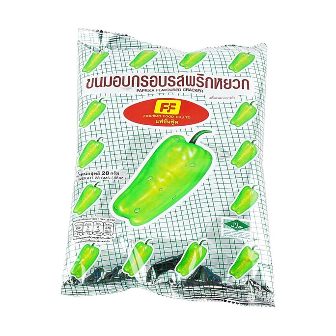 泰國FF 辣椒口味脆片 小餅乾零食 36g 6包入