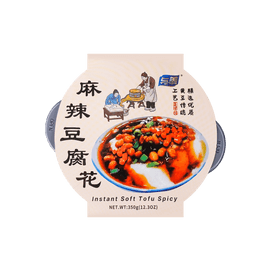 与美 麻辣豆花豆腐脑 自加热 350g【四川小吃】