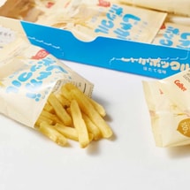Hokkaido Premium Jaga Pokkuru Potato Sticks Hotate Salt Flavor 10 Packs 6 oz【Hokkaido Souvenirs】