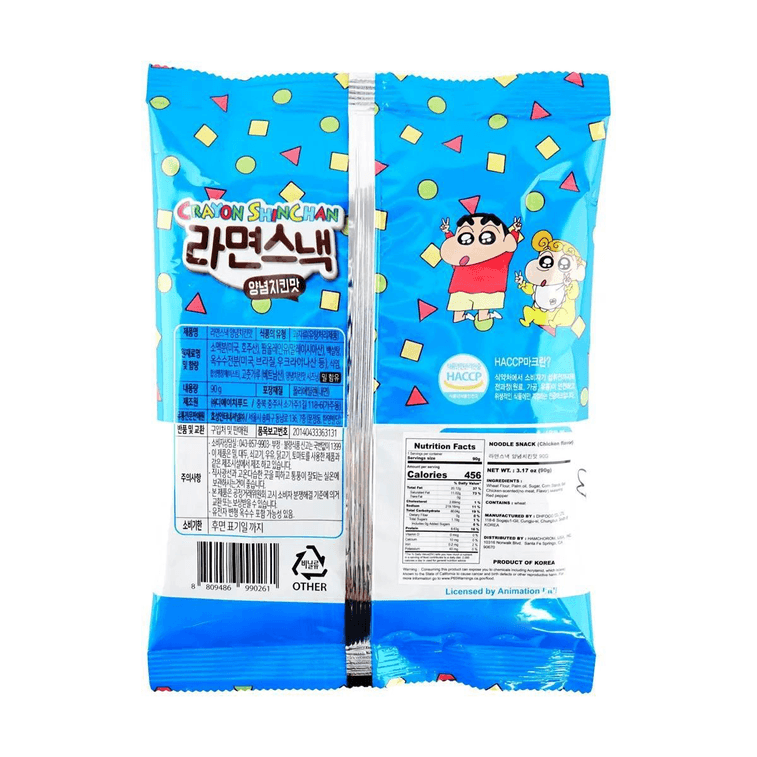 짱구 라면스낵 양념치킨맛,90g 4