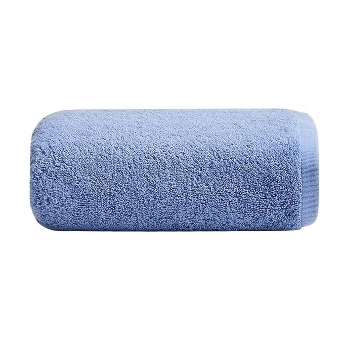 Sanli Bath Towel All Cotton Absorbent Quick-drying Steel Blue 70×140cm*1 Pack