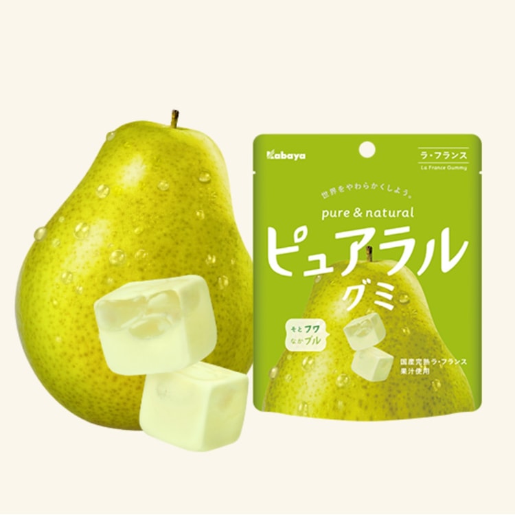 JAPAN Pear Gummy 45g - Yami.com