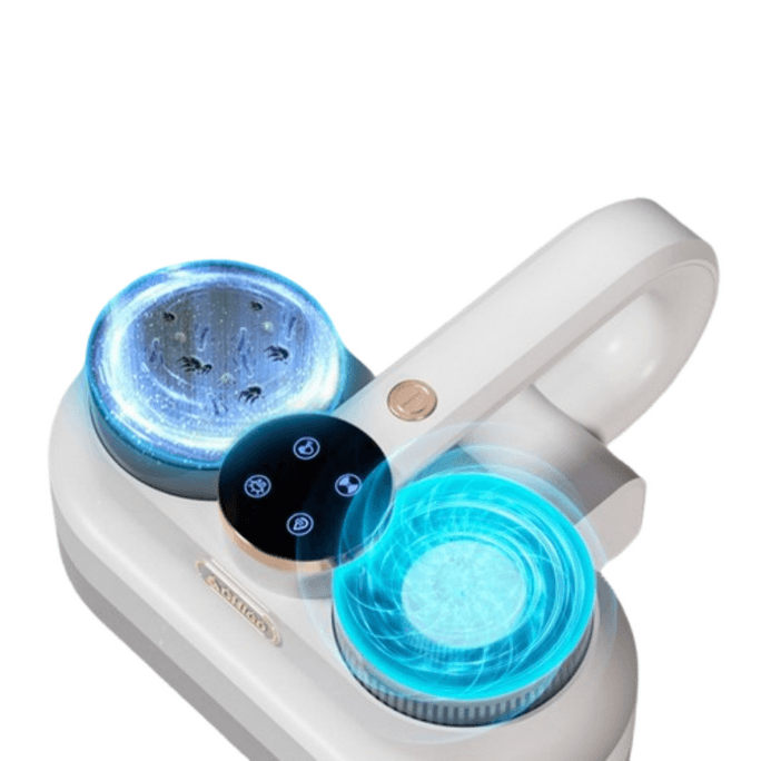 Cordless mite remover for home use bed mite remover handheld Electric UV + function display + beat- 130W11.1V